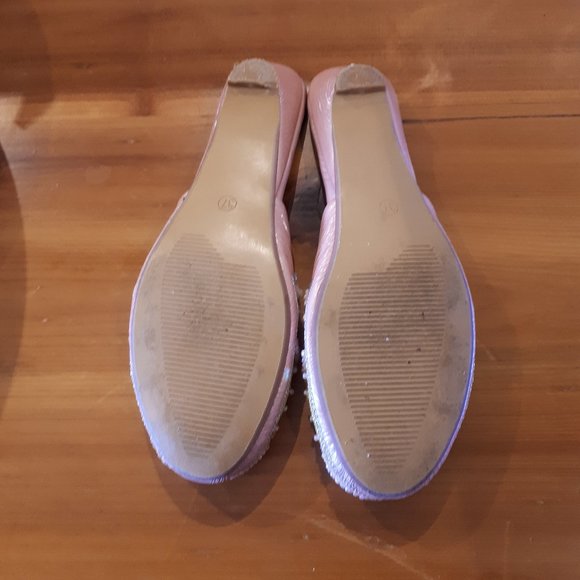 Mules - Size 7 - Light pink with beautiful beadwork - Picture 4 of 4